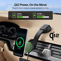 Belkin WIC011TTBK BoostCharge Magnetic Wireless Charging Car Vent Mount