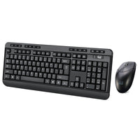 Adesso WKB-1320CB-TAA Antimicrobial Wireless Desktop Keyboard & Mouse