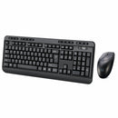 Adesso WKB-1320CB Antimicrobial Wireless Desktop Keyboard and Mouse