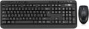 Adesso WKB-1320CB Antimicrobial Wireless Desktop Keyboard and Mouse - Black