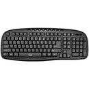 Adesso WKB-1330CB 2.4 GHz Wireless Desktop Keyboard and Mouse Combo - Black