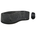 Adesso WKB-1600CB TruForm 1600 Wireless Ergonomic Keyboard and Optical Mouse