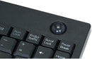 Adesso WKB-3100UB Wireless Keyboard - USB - 87 Keys - Black