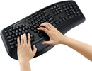 Adesso WKB-4500UB 2.4GHz Wireless Ergonomic Touchpad Keyboard - Full-size