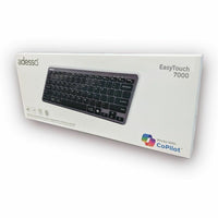 Adesso WKB-7000BB EasyTouch 7000 Multi OS Bluetooth Scissor Switch Keyboard
