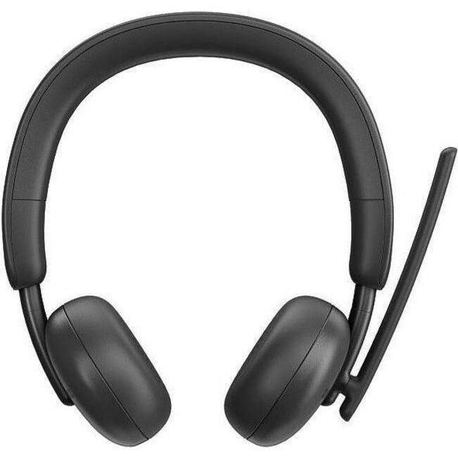 Dell WL3024-DWW Wireless Headset - WL3024 - Bluetooth - Ear-cup - Black