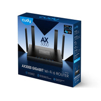 Cudy WR3000 AX3000 Gigabit Dual Band Wi-Fi 6 Mesh Router Retail
