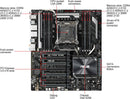 Asus WS X299 SAGE Workstation Motherboard -Intel X299Chipset, Socket R4 LGA-2066