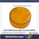 Algo X128A Strobe Lens Cover Amber 8128 1128 Exact Fit - Free Shipping New