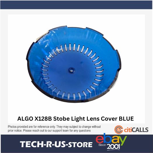 Algo X128B Strobe Light Lens Cover Blue for the 8128 IP Visual Alerter FreeShip