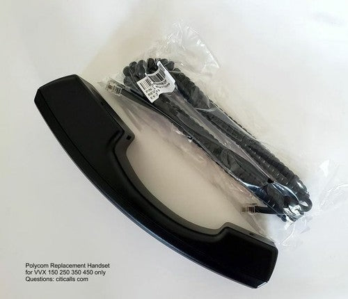 Polycom 2200-48877 x50 VVX HD Replacement Handset for 150 250 350 450 IP Phones
