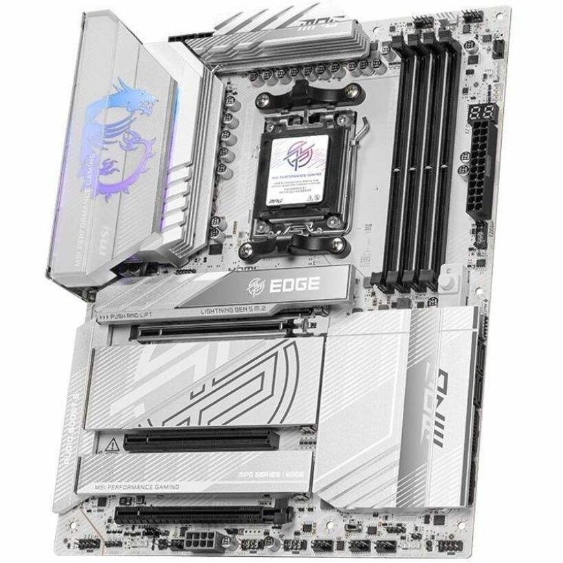 MSI X870EEDGEWTIWIFI MPG X870E EDGE TI WIFI Gaming Desktop Motherboard