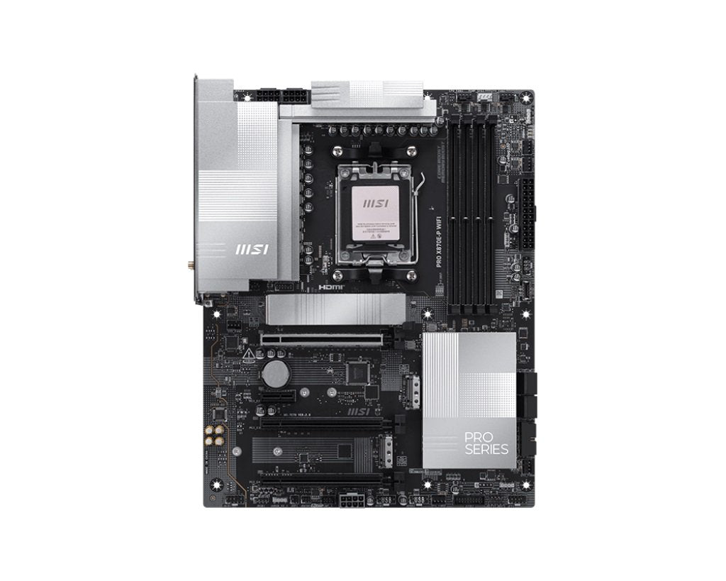 MSI X870EPWIFI PRO X870E-P WIFI X870E AM5 Max256GB DDR5 ATX Motherboard