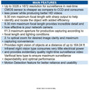 Hanwha XNO-8083R Series 6MP IR Bullet Camera, 4.4-9.3mm Motorized Varifocal Lens