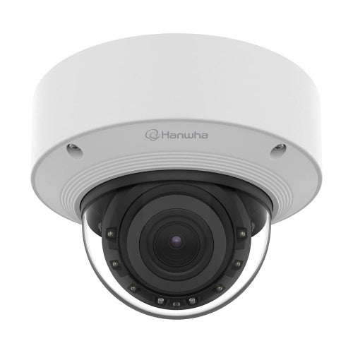 Hanwha XNV-A9084R 8MP IR Outdoor Vandal AI Dome IP Camera, 4.4-9.32mm Lens