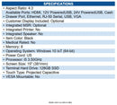 Posiflex XT8315249GGS Xt8315 15" Touchscreen Pos Terminal Intel Core 15-1135