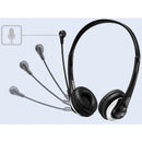 Adesso XTREAM P2 USB Stereo Headset with Adjustable Microphone- Noise Cancelling