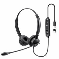 Adesso XTREAMP4T-TAA Headset with Push to talk - Stereo - USB Type C - Wired