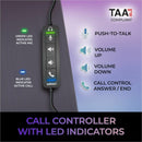 Adesso XTREAMP4T-TAA Headset with Push to talk - Stereo - USB Type C - Wired
