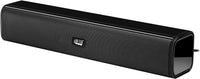 Adesso XTREAM S5 USB-Powered Desktop Computer Sound Bar Speaker w Dynamic Soud