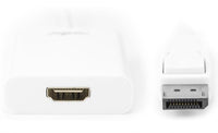 Rocstor Y10A101-W1 DisplayPort Male to HDMI Female Adapter White Retail