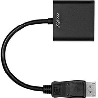 Rocstor Y10A102-B1 DisplayPort Male to VGA Female Adapter Black Retail