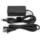 Rocstor Y10A273-B1 65W Smart USB-C Slim Power Adapter Black Retail