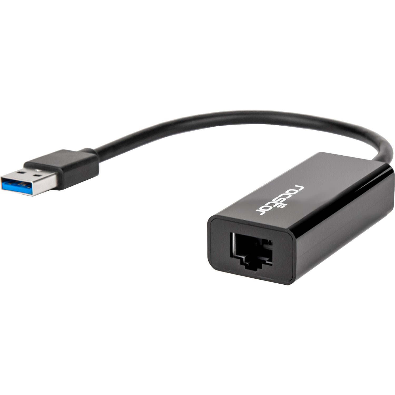 Rocstor Y10C137-B1 USB3.0 to RJ45 Adapter M F Black Retail