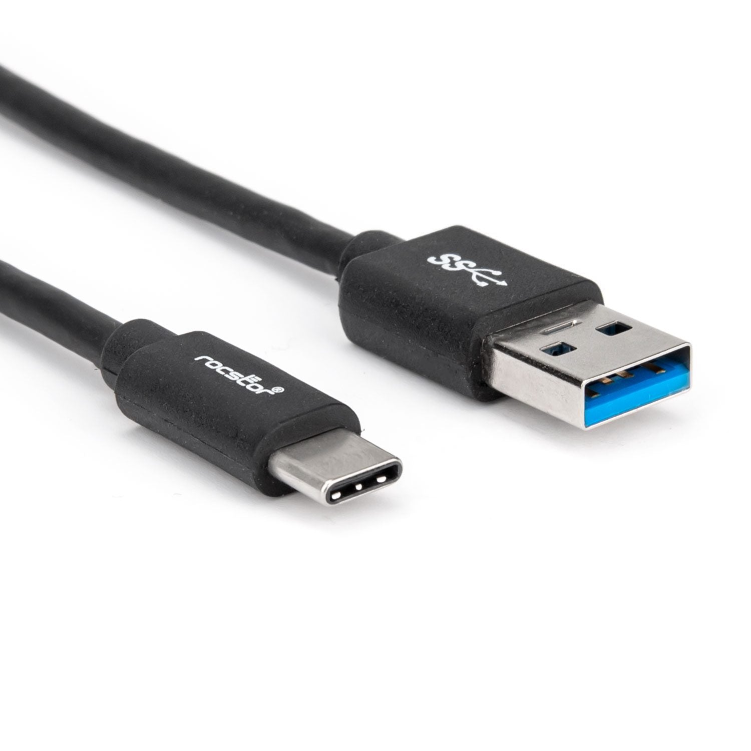 Rocstor Y10C145-B1 USB-C to USB-A USB type-C Male to USB-A Male USB 3.0 3ft