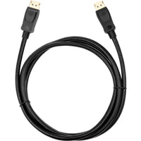 Rocstor Y10C268-B1 DP1.4 Cable DP to DP M M 6ft Gold Plated Black Retail