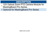 Yealink YEA-MB-12X-PRO 1303128 12X Extended PTZ Camera Module