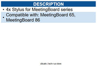 Yealink YEA-MB-STYLUS-4A 330100058002 4x Stylus for MB series