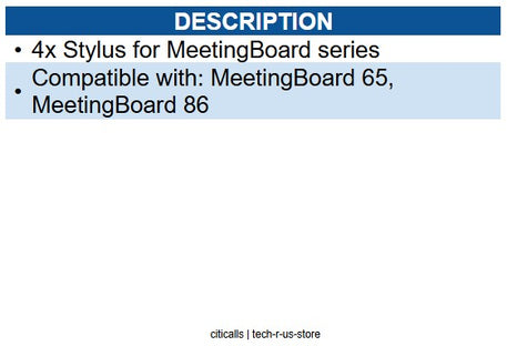 Yealink YEA-MB-STYLUS-4A 330100058002 4x Stylus for MB series