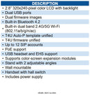 Yealink YEA-SIP-T44W-PWR 1301213 feature-rich SIP Phone with PWR