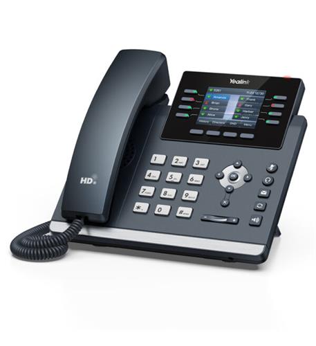 Yealink YEA-SIP-T44W-PWR 1301213 feature-rich SIP Phone with PWR