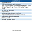 Yealink YEA-SIP-T74U 1301222 Ultra Business Phone