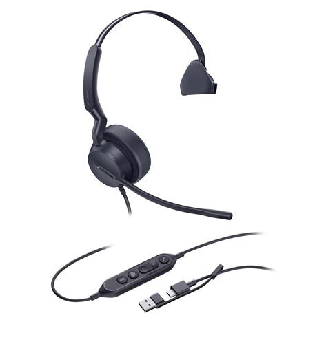Yealink YEA-UH44-MONO-TEAMS-USB 1308188 UH44 Mono Teams USB-C/A