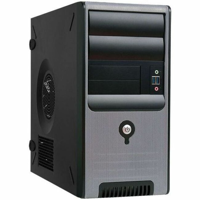 In-Win Z583.CQ450TB3 Z Series Minit Tower PC Case Micro ATX Front Audio USB BLK