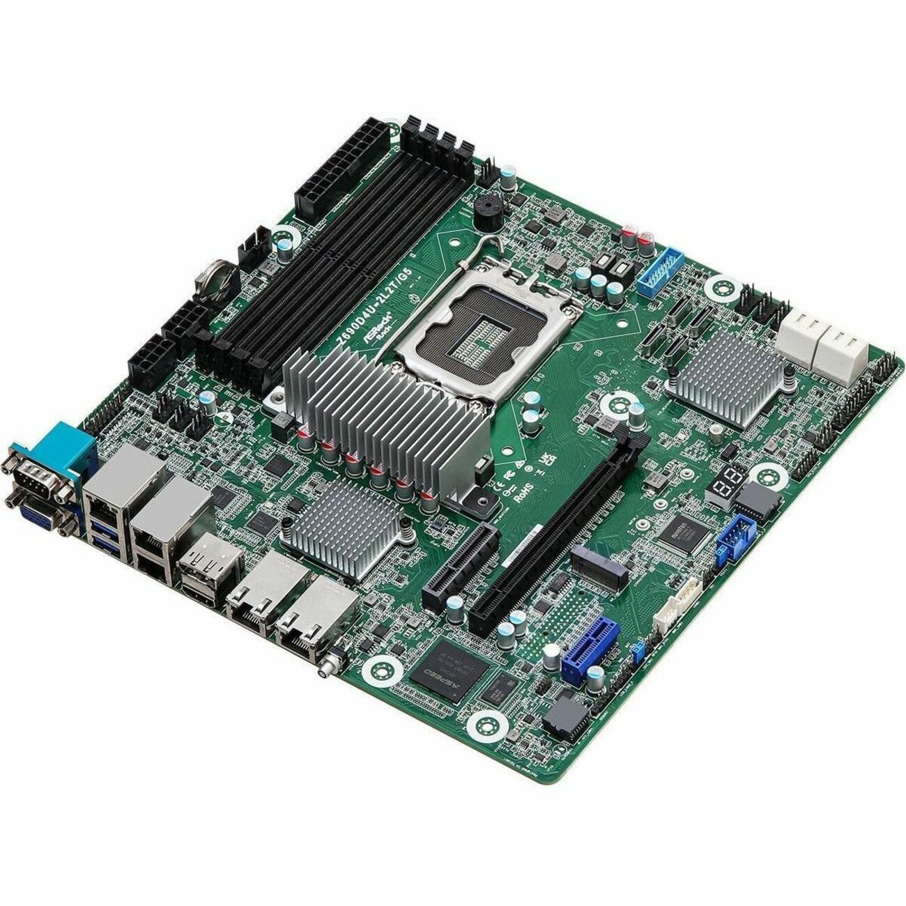 Asrock Z690D4U-2L2T/G5 Z690 LGA1700 DDR5 RAID 10G-LAN VGA HDI- DP Server mATX MB