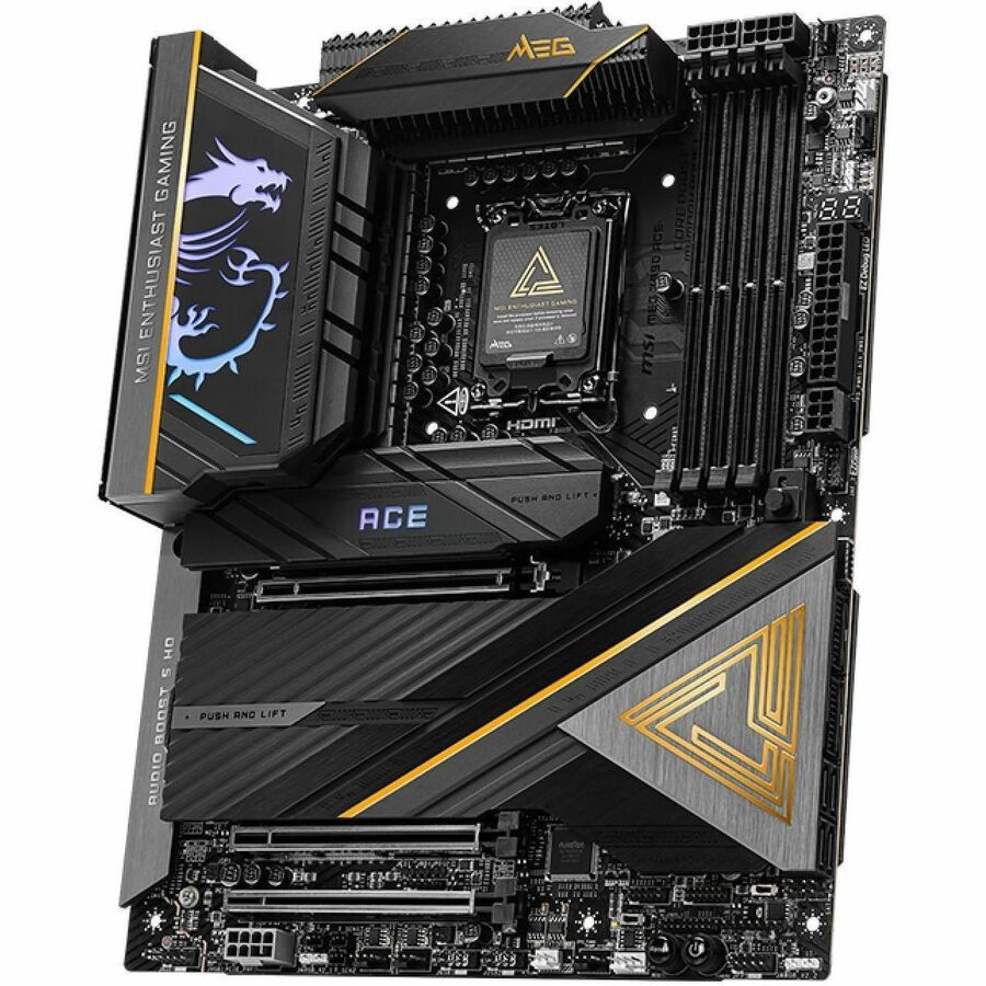 MSI Z890ACE MEG Z890 ACE ATX Gaming Desktop Motherboard - Socket LGA-1851