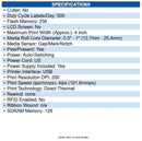 Zebra ZD22042-D11G00EZ ZD220 Desktop Direct Thermal Printer Monochrome - Label