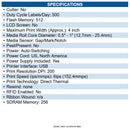 Zebra ZD4A042-D01E00GA ZD421 Desktop Direct Thermal Printer Monochrome Portable