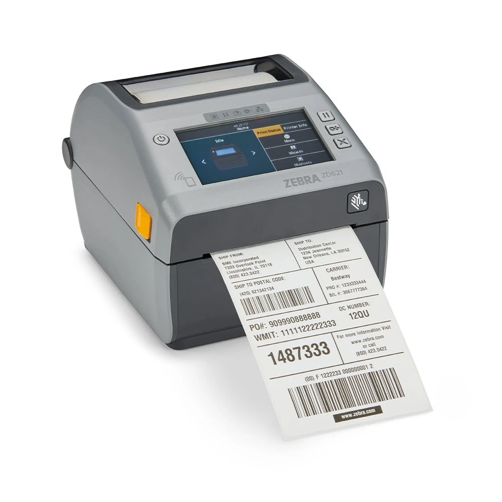 Zebra ZD6A043-D21F00EZ ZD621 Desktop Thermal Transfer Printer - Monochrome