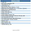 Zebra ZD6A142-301FR1EZ ZD621R Desktop Thermal Transfer Printer Monochrome Label