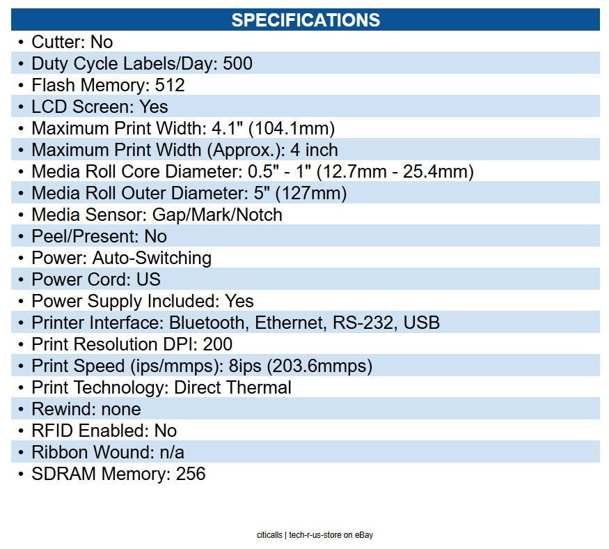 Zebra ZD6AH42-D01F00EZ Direct Thermal Printer ZD621; Healthcare, Color Touch LCD
