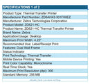 Zebra ZD6AH43-301F00EZ ZD621-HC Thermal Printer Label Receipt USB Serial BT NFC