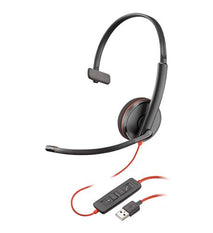 Plantronics 209744-101 Blackwire C3210 USB-A Monoaural Headset