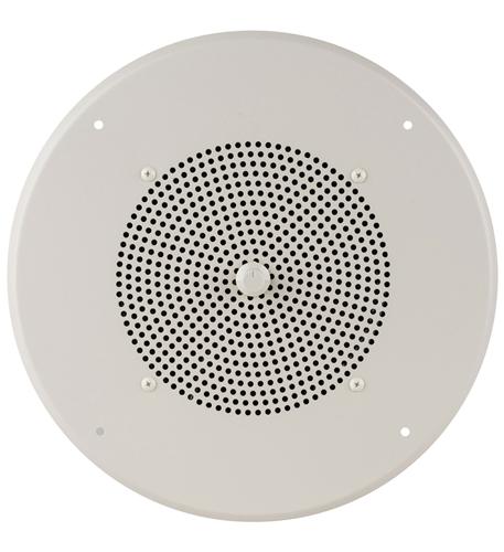 Bogen ASWG1 8" Cone-Type w 1W Amplifier Off-White Round Loudspeaker