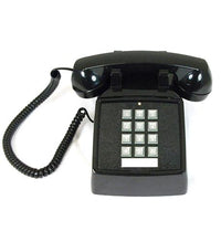 Cortelco 2500-V-BK 250000-VBA-20M Black Traditional Desk Phone w/ Volume