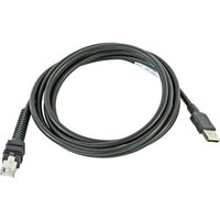 Zebra CBA-U46-S07ZAR Cable7 ft USB Data Transfer Cable - First End: USB - Shielding